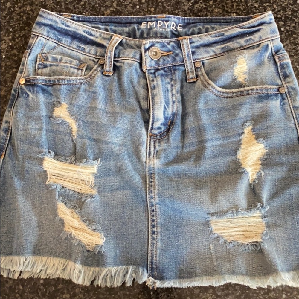 Jean skirt. Great condition denim.
